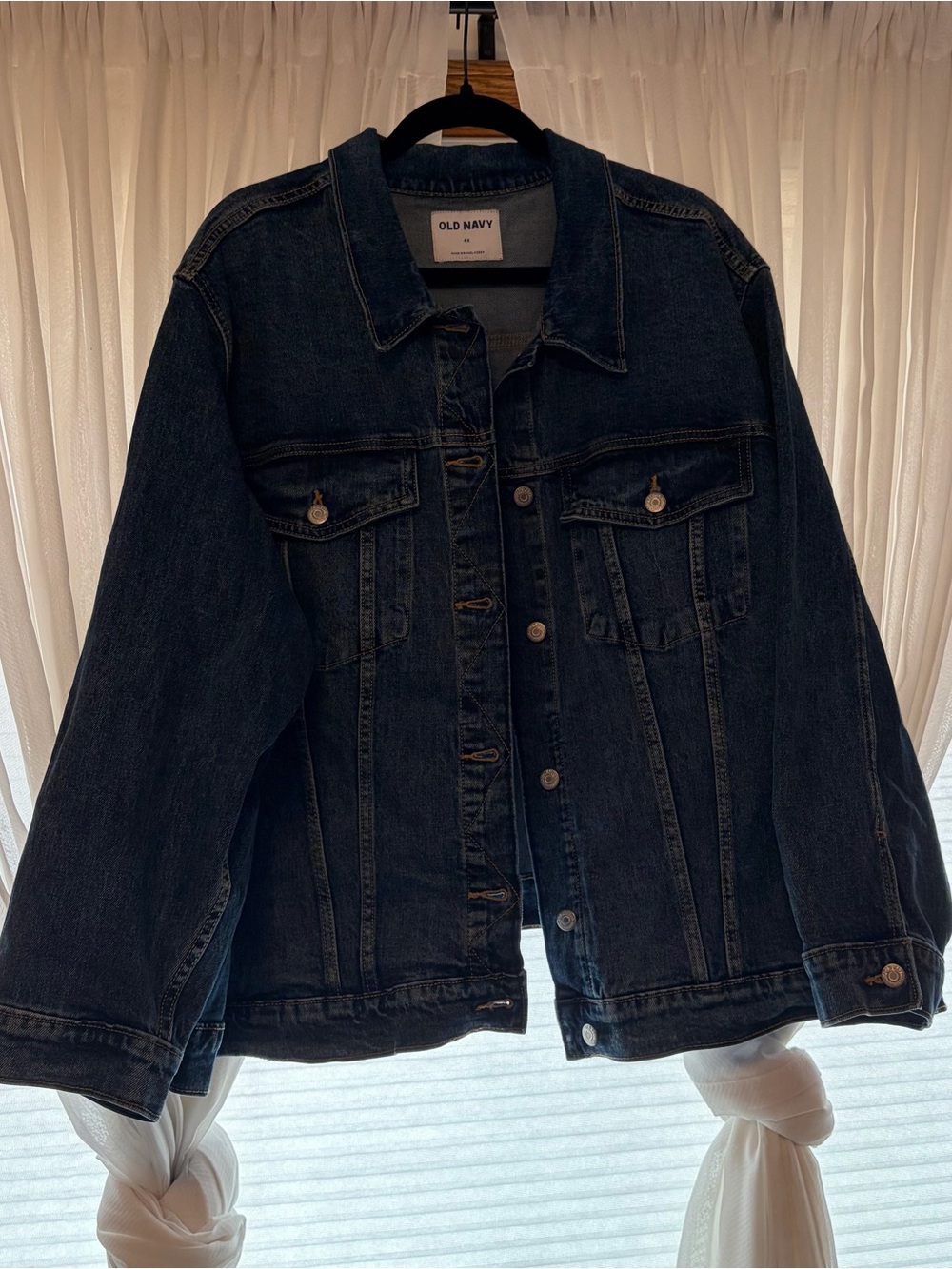 Old Navy Women's Dark Denim Jacket